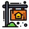 Immobilien Bewertung Icon